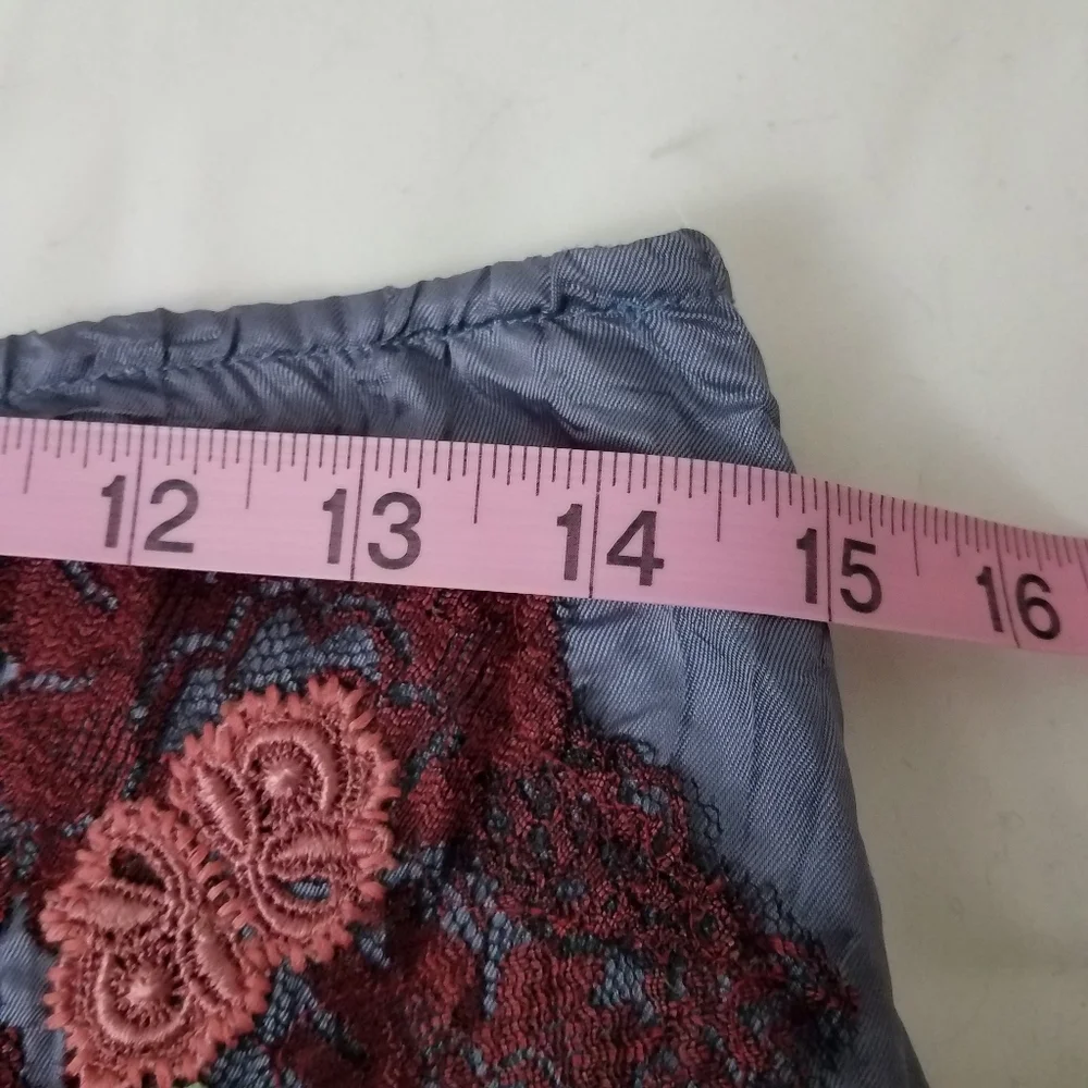 Free People Applique Flounce Skirt 4 - Picture 10 of 16